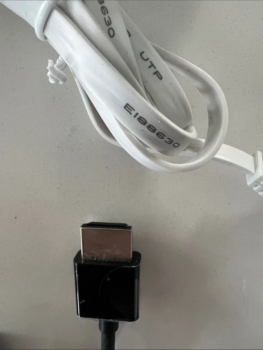 Apple and Assorted Charging Cables & USB Power Adapters - White, Black, Gray